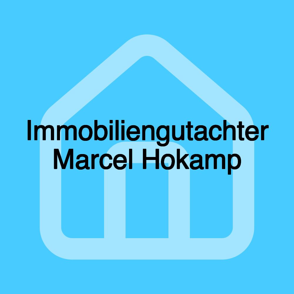 Immobiliengutachter Marcel Hokamp