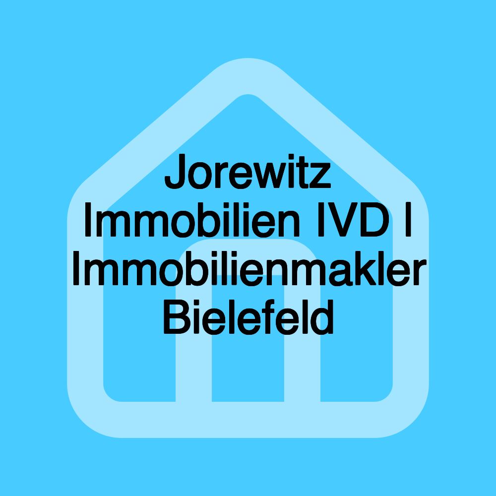 Jorewitz Immobilien IVD | Immobilienmakler Bielefeld Jorewitz Immobilien IVD | Immobilienmakler Bielefeld