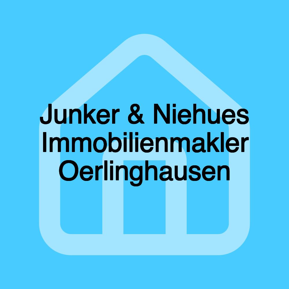 Junker & Niehues Immobilienmakler Oerlinghausen Junker & Niehues Immobilienmakler Oerlinghausen