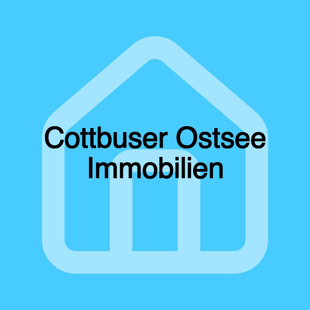 Cottbuser Ostsee Immobilien Cottbuser Ostsee Immobilien