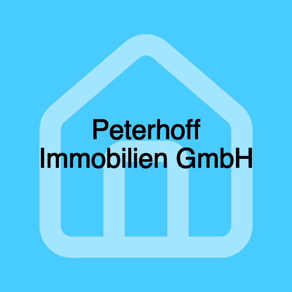 Peterhoff Immobilien GmbH Peterhoff Immobilien GmbH