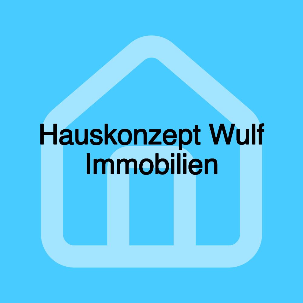 Hauskonzept Wulf Immobilien