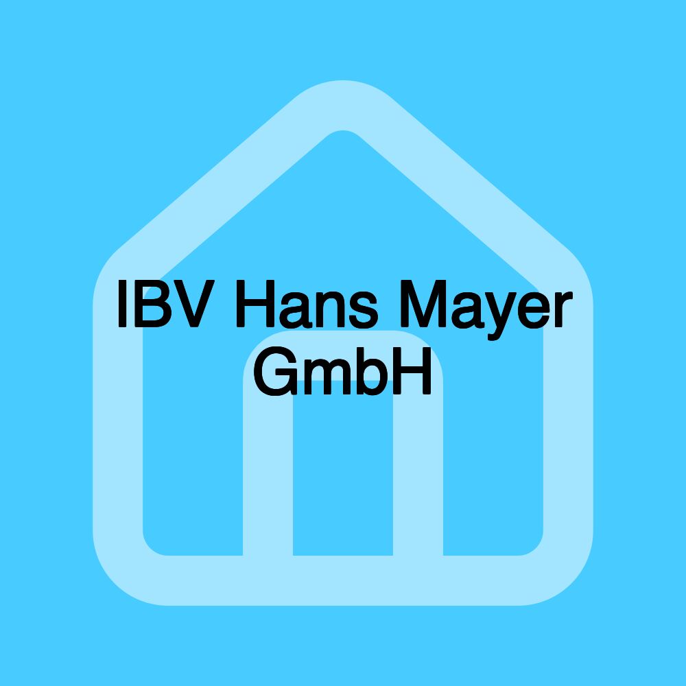 IBV Hans Mayer GmbH IBV Hans Mayer GmbH