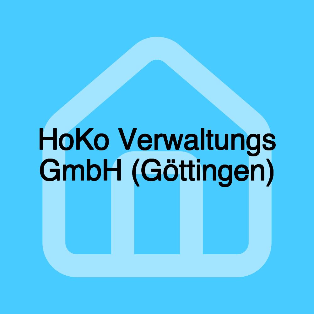 HoKo Verwaltungs GmbH (Göttingen) HoKo Verwaltungs GmbH (Göttingen)