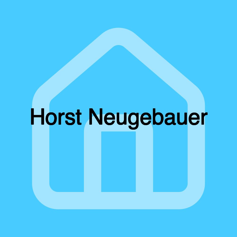 Horst Neugebauer Horst Neugebauer