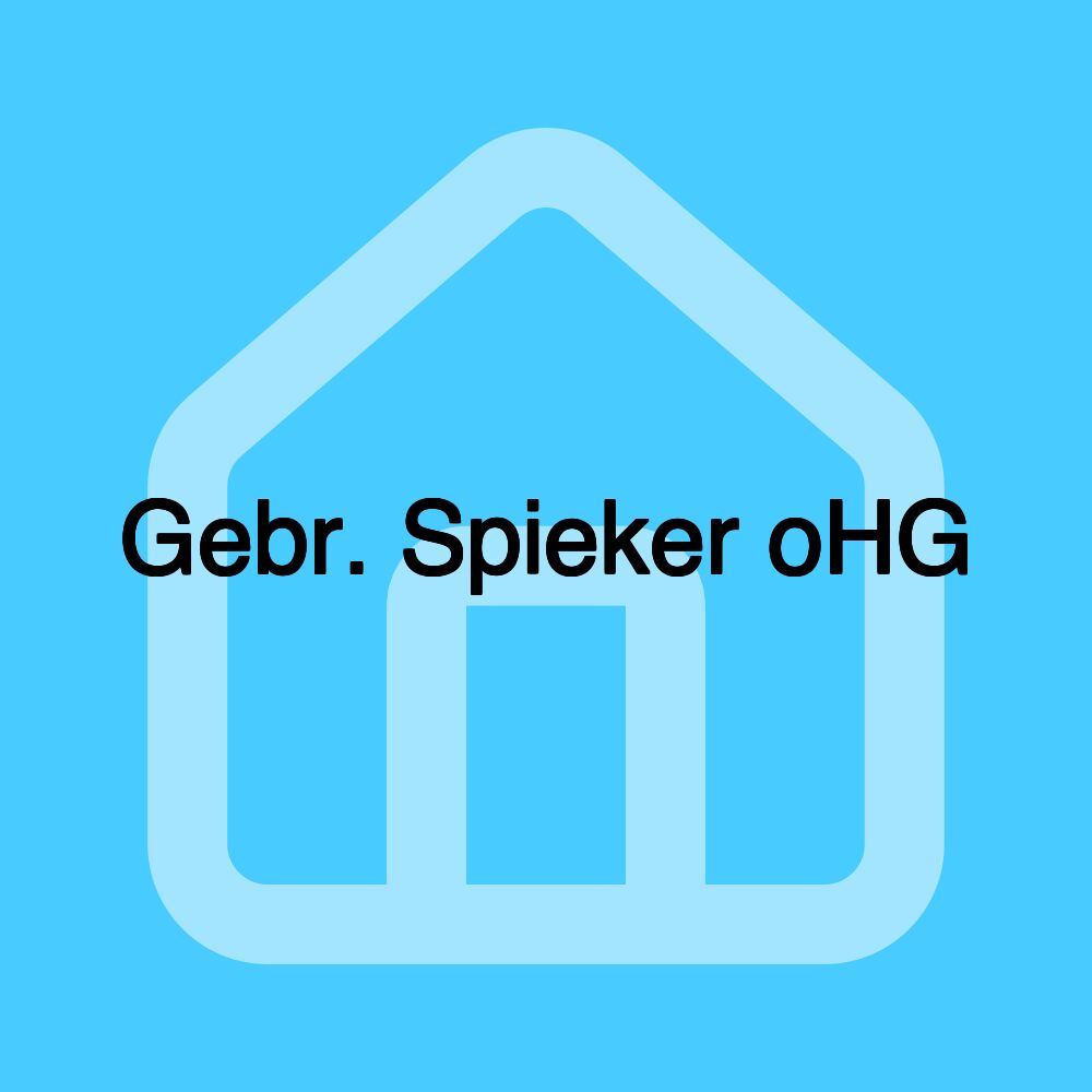 Gebr. Spieker oHG