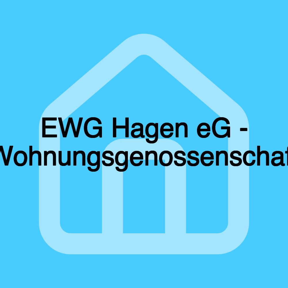 EWG Hagen eG - Wohnungsgenossenschaft