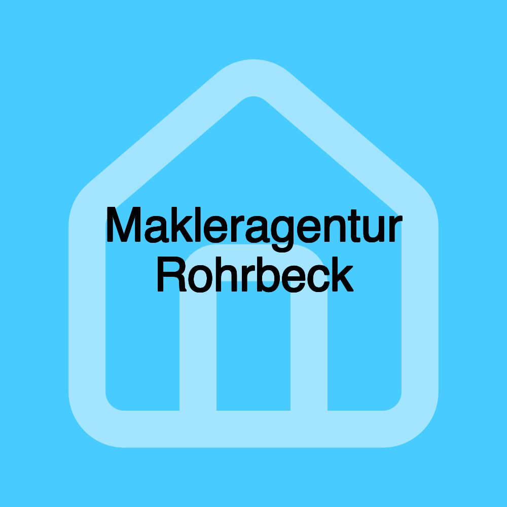 Makleragentur Rohrbeck Makleragentur Rohrbeck