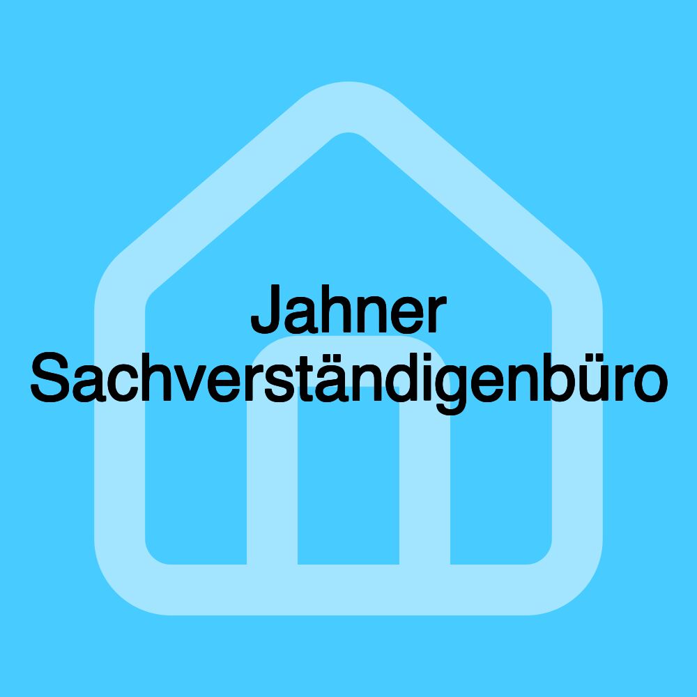 Jahner Sachverständigenbüro Jahner Sachverständigenbüro