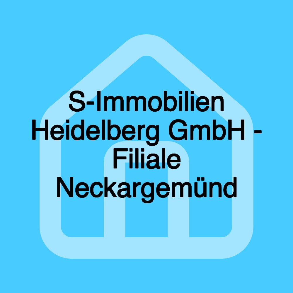 S-Immobilien Heidelberg GmbH - Filiale Neckargemünd S-Immobilien Heidelberg GmbH - Filiale Neckargemünd