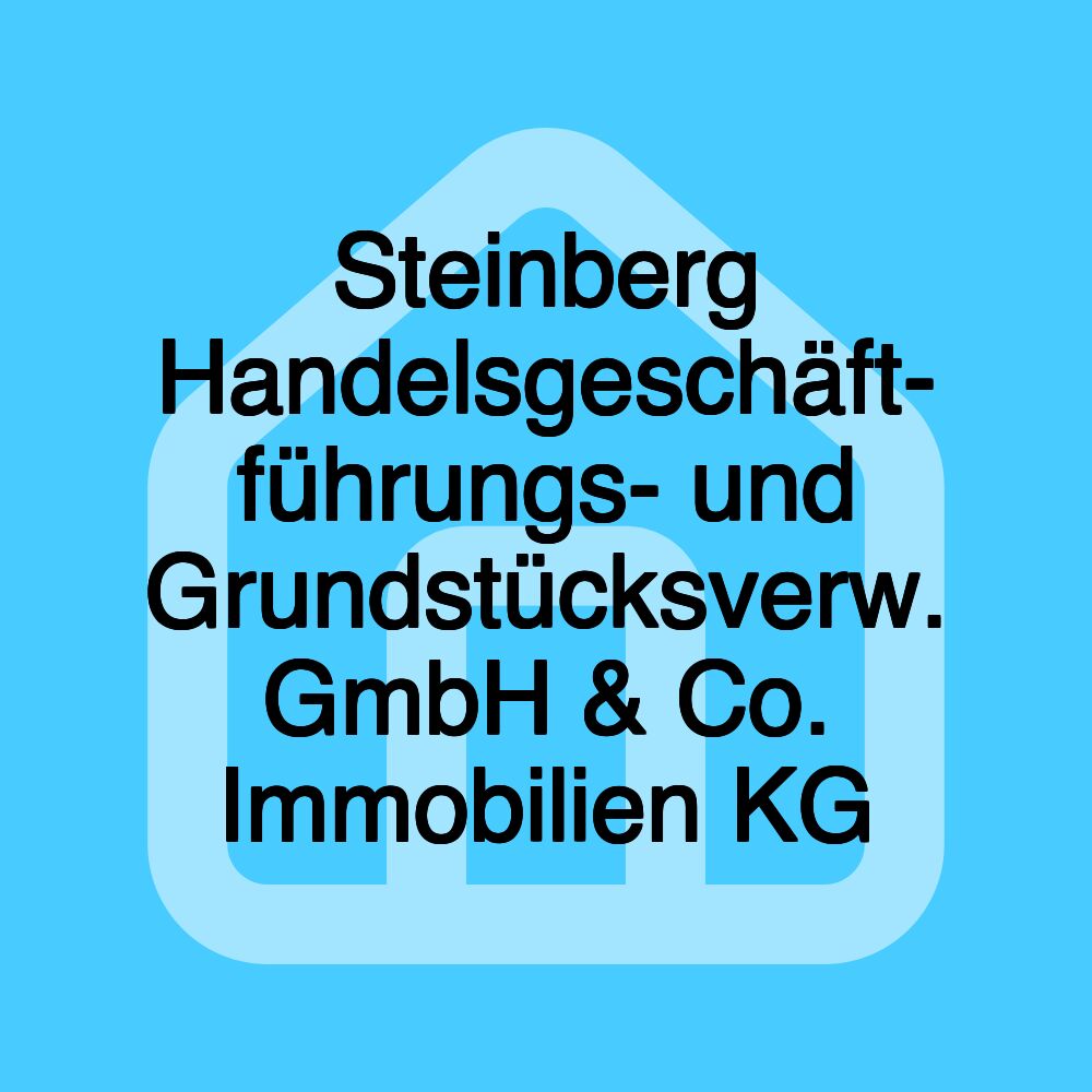 Steinberg Handelsgeschäft- führungs- und Grundstücksverw. GmbH & Co. Immobilien KG