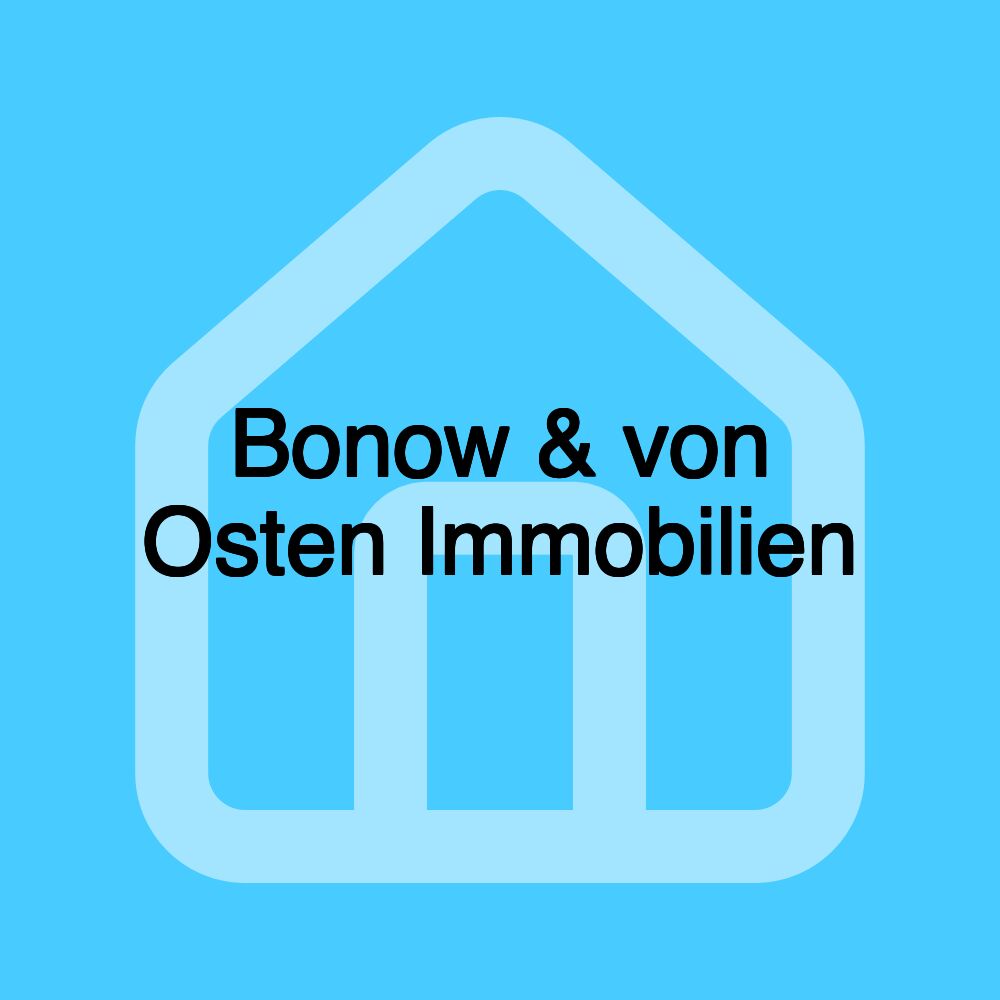 Bonow & von Osten Immobilien Bonow & von Osten Immobilien