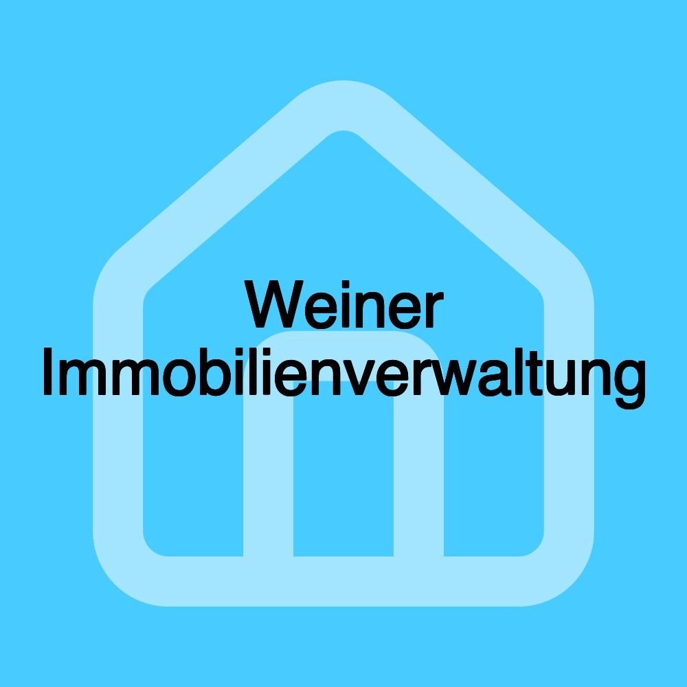 Weiner Immobilienverwaltung Weiner Immobilienverwaltung