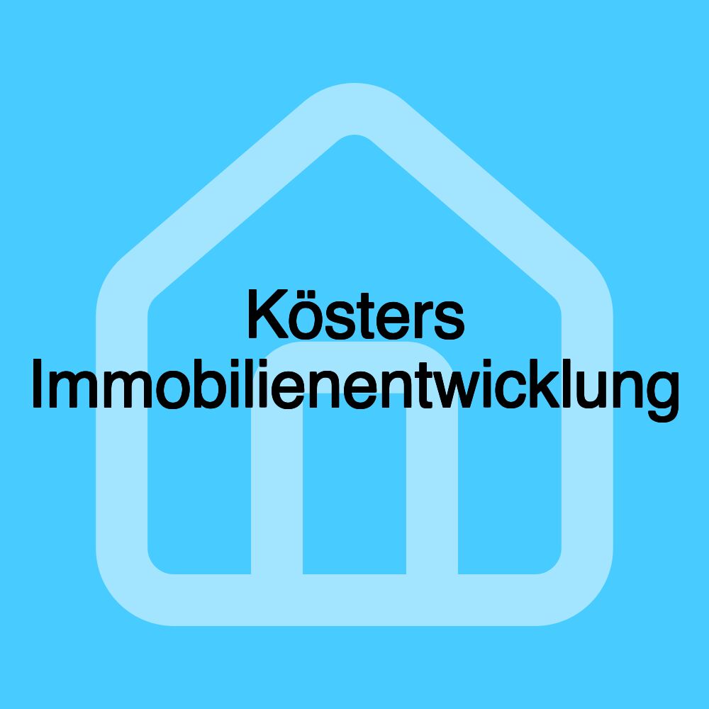 Kösters Immobilienentwicklung Kösters Immobilienentwicklung