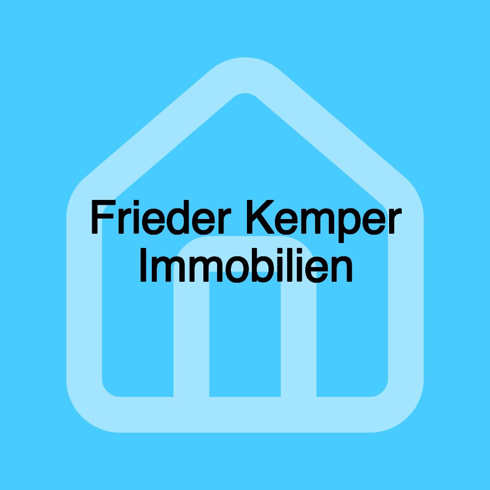Frieder Kemper Immobilien