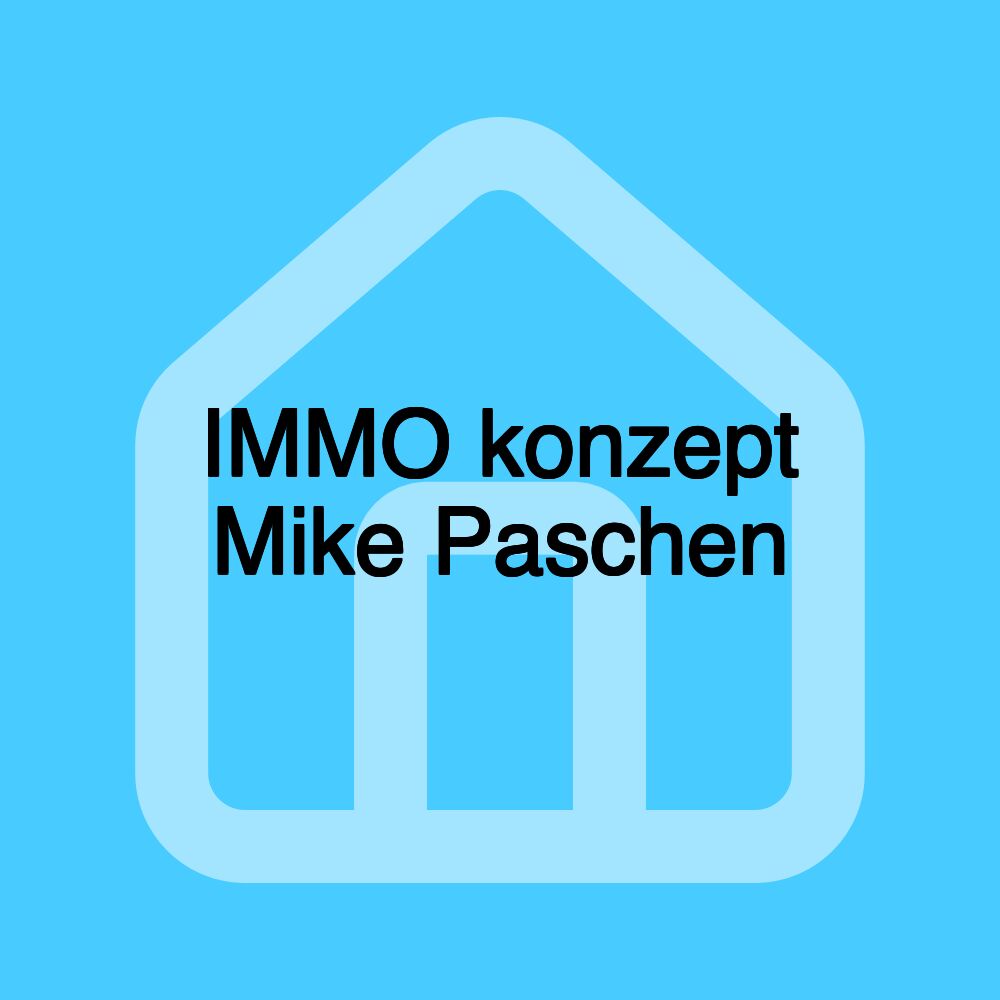 IMMO konzept Mike Paschen IMMO konzept Mike Paschen