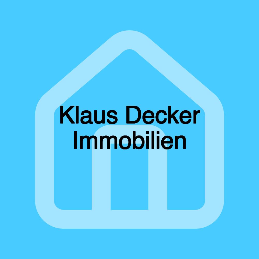 Klaus Decker Immobilien Klaus Decker Immobilien