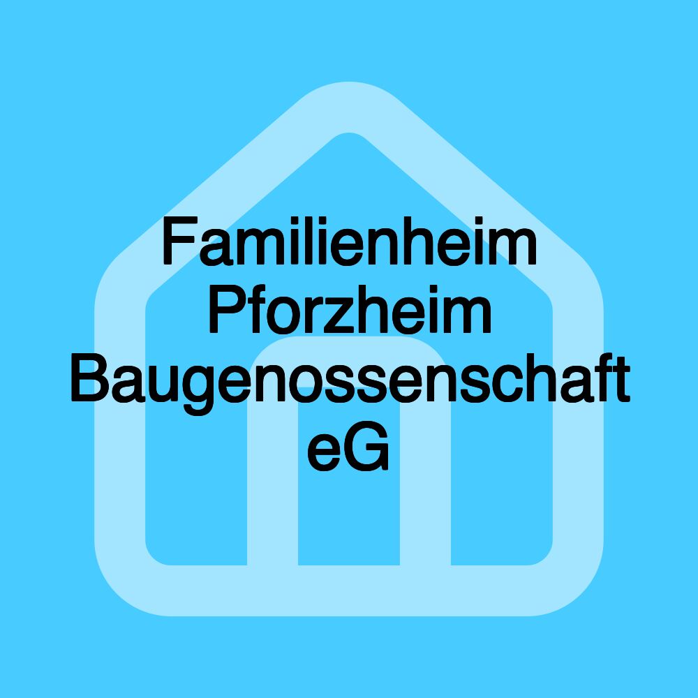 Familienheim Pforzheim Baugenossenschaft eG Familienheim Pforzheim Baugenossenschaft eG