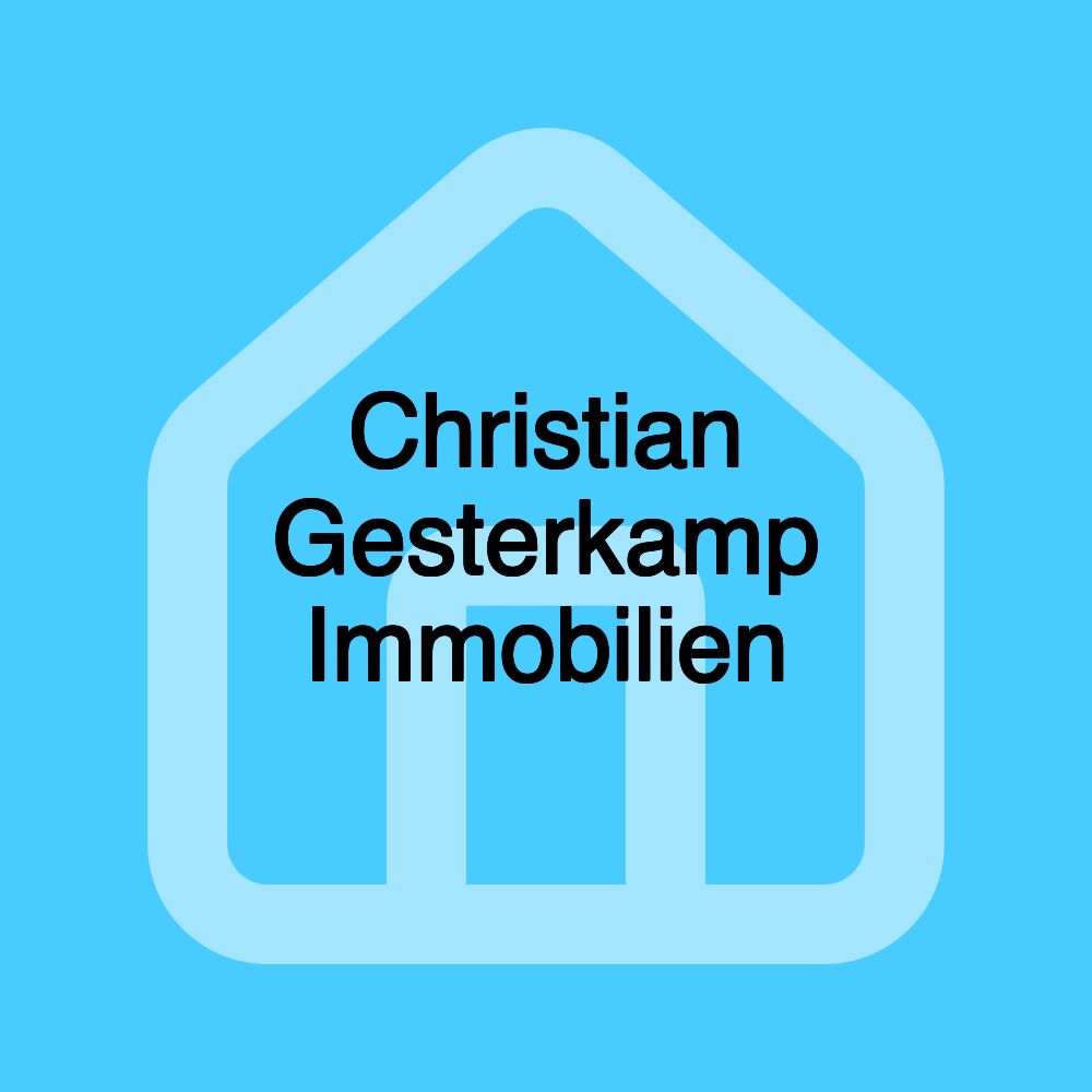 Christian Gesterkamp Immobilien Christian Gesterkamp Immobilien
