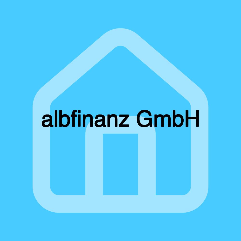 albfinanz GmbH albfinanz GmbH