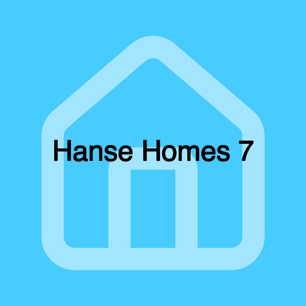 Hanse Homes 7 Hanse Homes 7