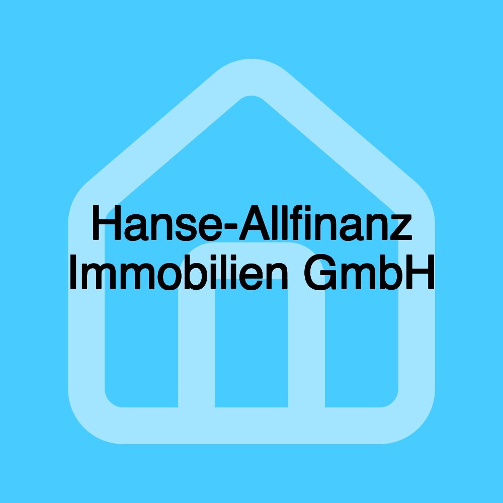 Hanse-Allfinanz Immobilien GmbH Hanse-Allfinanz Immobilien GmbH