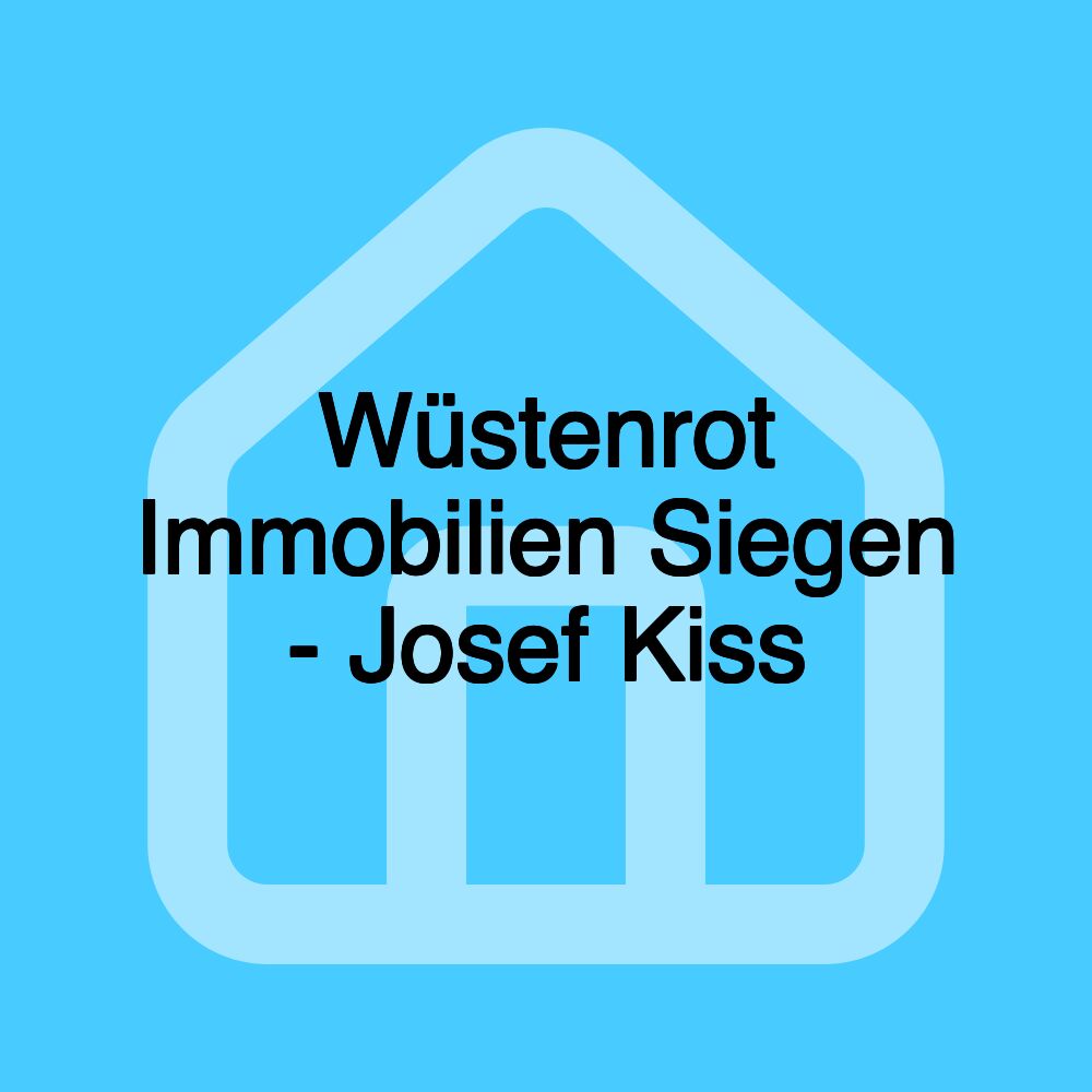 Wüstenrot Immobilien Siegen - Josef Kiss Wüstenrot Immobilien Siegen - Josef Kiss