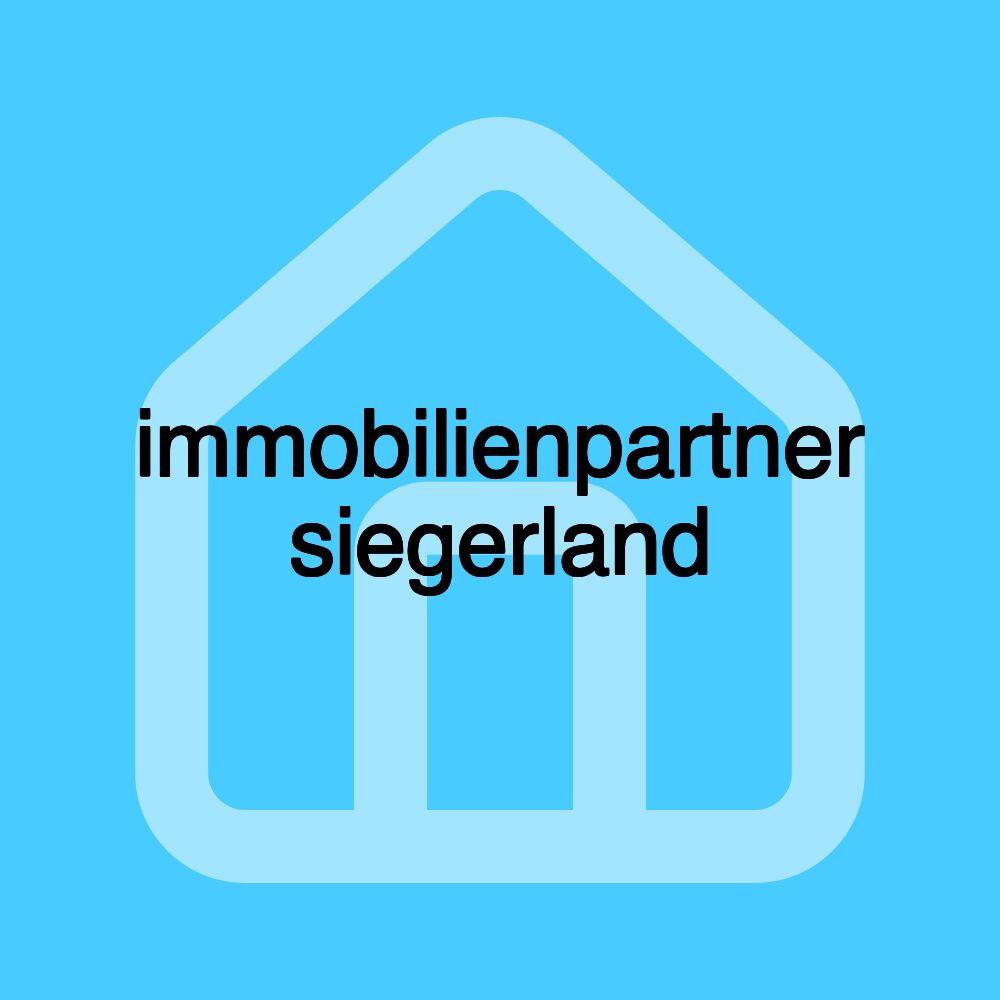 immobilienpartner siegerland immobilienpartner siegerland