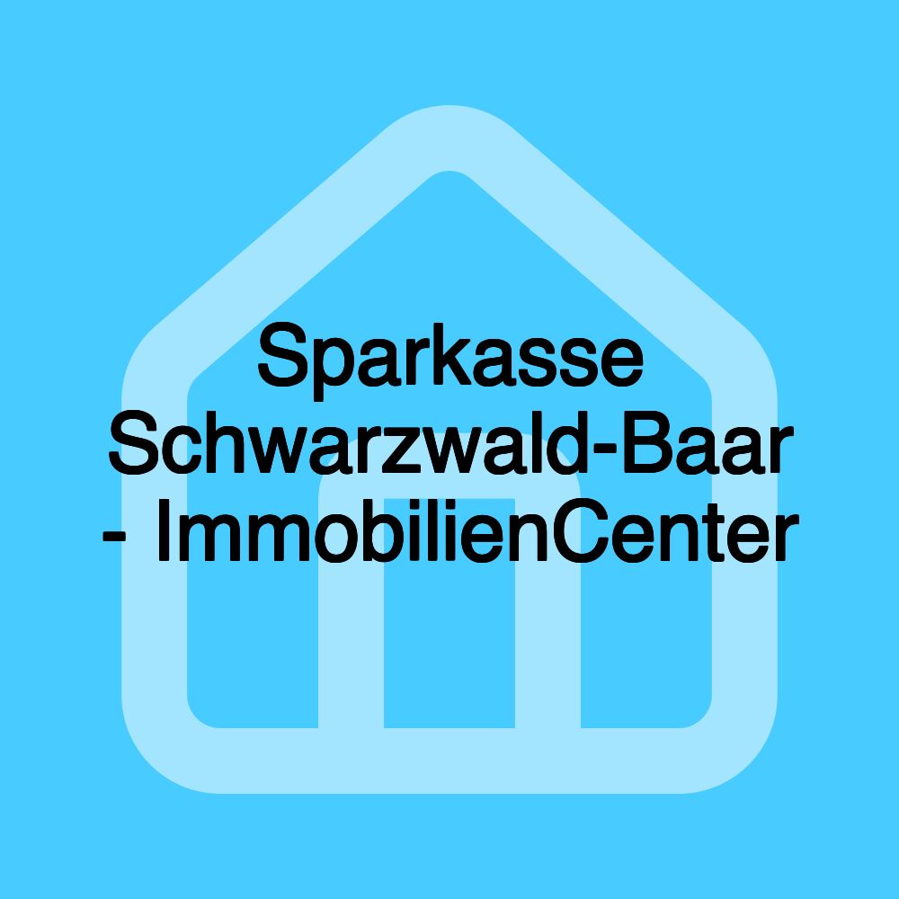 Sparkasse Schwarzwald-Baar - ImmobilienCenter Sparkasse Schwarzwald-Baar - ImmobilienCenter
