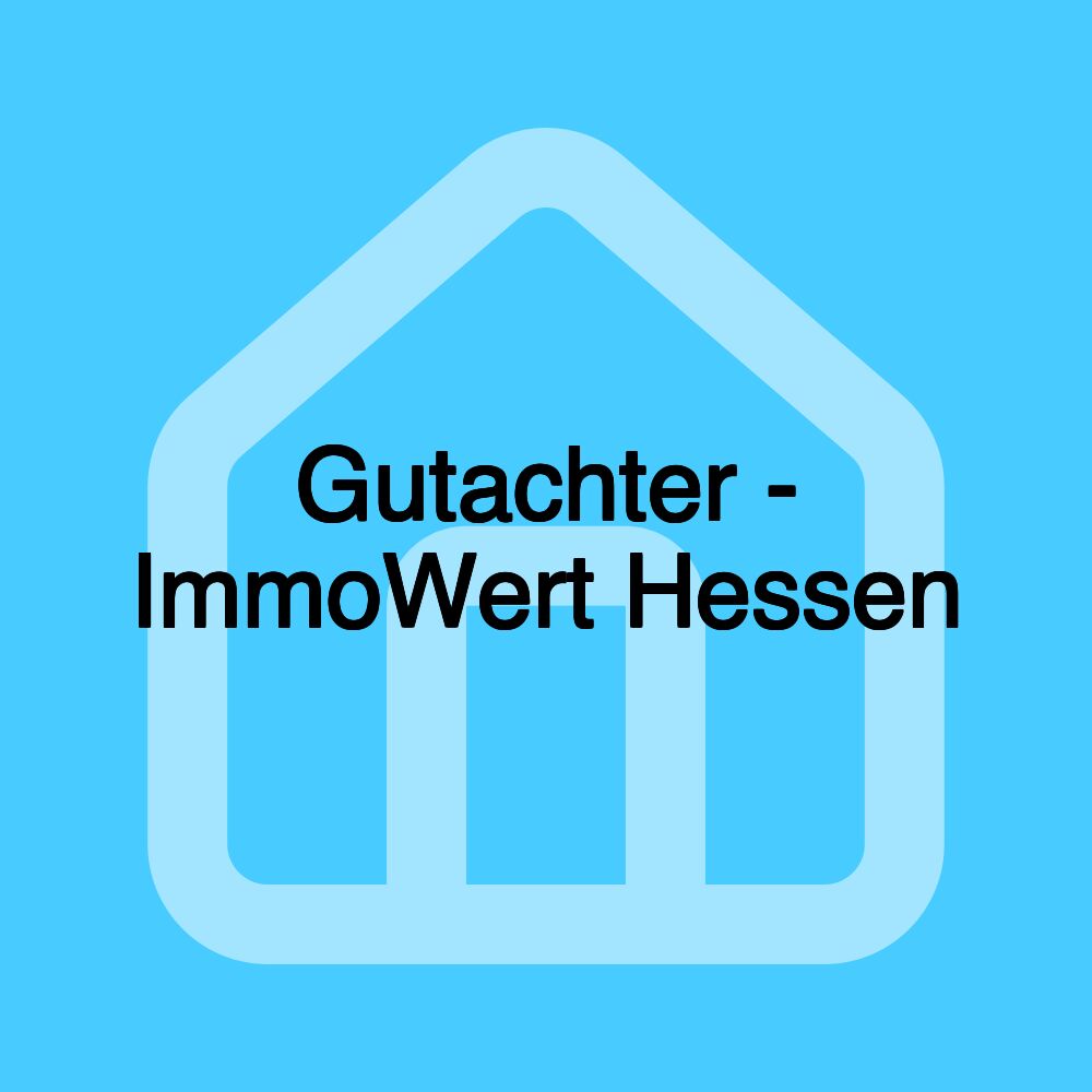 Gutachter - ImmoWert Hessen