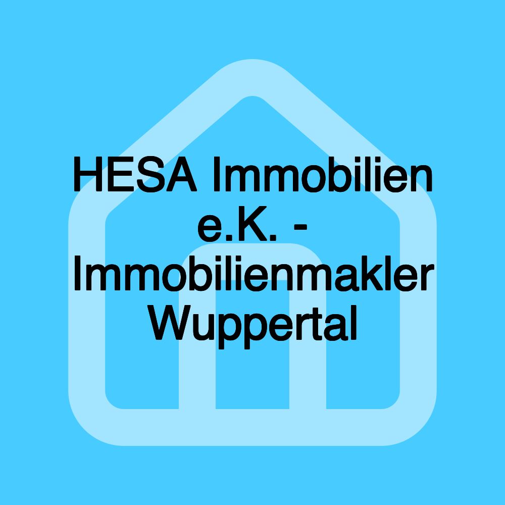 HESA Immobilien e.K. - Immobilienmakler Wuppertal
