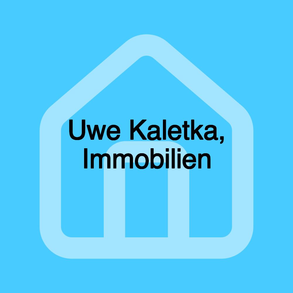 Uwe Kaletka, Immobilien